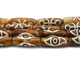 Natural Brown Tibetan Agate Spacer Beads, Sku#U1339
