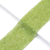 Genuine Peridot Faceted Cube Beads, 2.5mm, Sku#U1531