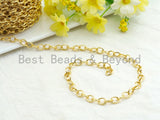 10x8mm Texturized Chunky Oval Gunmetal/Gold/ Rose Gold Plated Chain, Long Oval Cable Chain, sku#E505