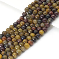 Genuine High Quality Pitersite Round Smooth Beads, 6mm/8mm/10mm/12mm, Sku#U1594