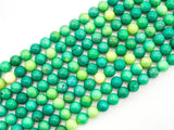 Genuine Green Opal Smooth Round Beads, Sku#U181