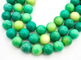 Genuine Green Opal Smooth Round Beads, Sku#U181