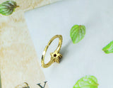 CZ Star Adjustable Ring, Sku#B145