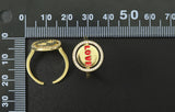 CZ Adjustable Ring, Sku#O89