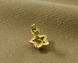 CZ Enamel Star Stud Earrings, Sku#J337