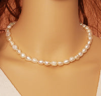 Freshwater Pearl Adjustable Necklace,sku#EF243