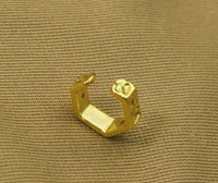 CZ Huggie Earrings, Sku#J352