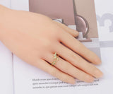 CZ Bird Adjustable Ring, Sku#LD236