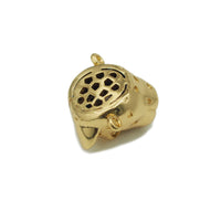 CZ Leopard Head Connector, Sku#Y631