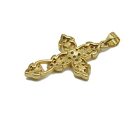 CZ Cross Charm, Sku#JL93