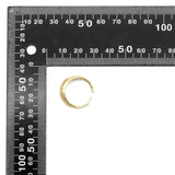 CZ Gold Mom Heart Adjustable Ring, Sku#LX430