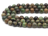 Natural Chinese Chrysoprase Round Smooth Beads, Sku#U1320
