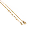 Dainty Gold Silver T Ring Necklace,sku#EF290