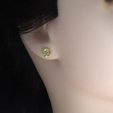 Gold Life Tree Stud Earrings, Sku#Y775