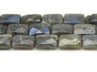 Natural Quality Faceted Rectangle Labradorite Beads, Sku#HY10
