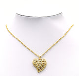 CZ Hollow Out Multiple Hearts Charm, Sku#LD281