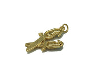 CZ Enamel Double Parrot Charm, Sku#LD302