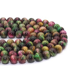 Top Quality Red Green Tiger Eye, 6mm/8mm/10mm/12mm, Sku#UA305