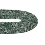 Genuine Emerald Faceted Cube Beads, 2.5mm, Sku#U1523