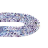 Genuine Fluorite Faceted Cube Beads, 2.5mm, Sku#U1542