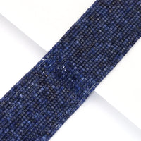 Genuine Sodalite Faceted Cube Beads, 2.5mm, Sku#U1547