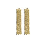 Gold Tassels Charm, Sku#ZX84