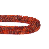 Genuine Red Agate Faceted Cube Beads, 2.5mm, Sku#U1548