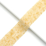 Genuine Citrine Faceted Cube Beads, 2.5mm, Sku#U1526