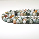 Genuine Burma Jade Round Smooth Beads, 6mm/8mm/10mm/12mm, Sku#U1579