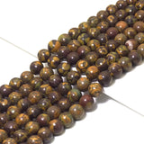 Genuine Candy Jasper Round Smooth Beads, 6mm/8mm/10mm, Sku#U1584