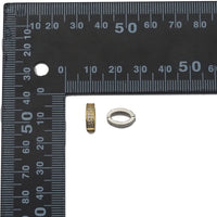 CZ Pave Oval Link Connector, sku#LK811