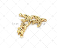 CZ Pigeon Charm, Sku#LK563