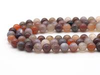 Genuine Alashan Agate Round Smooth Beads, Sku#U1362