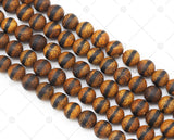 Brown Agate with One Line Beads, SKU#U1197