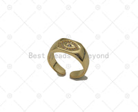 CZ Evil Eye Ring, Sku#LK575