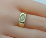CZ Evil Eye Ring, Sku#LK575