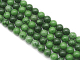 Genuine Green Strawberry Quartz Round Smooth Beads, Sku#U1367