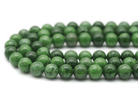 Genuine Green Strawberry Quartz Round Smooth Beads, Sku#U1367