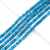 Genuine Quality Apatite Rondelle Faceted Beads, 3x5mm, Sku#U1589