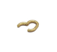 Gold Oval Snap Clasp, Sku#Y748