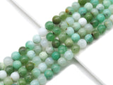 Genuine Quality Chrysoprase Round Smooth Beads, Sku#U1380