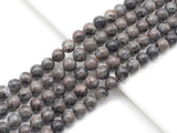 Genuine Yooperlite Round Smooth Beads, Sku#U1386