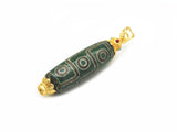 Tibetan Agate Pendant, Sku#EF118