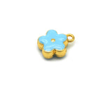 Enamel Flower Charm, Sku#B140