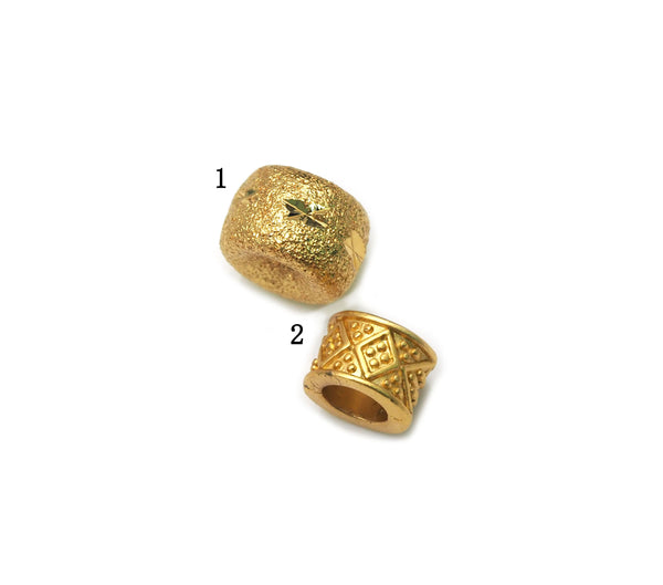 Gold Spacer Beads, Sku#LX19