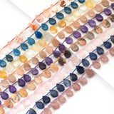 Genuine Faceted Teardrop Gemstone Beads, 8x12mm, Sku#U1615