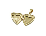 Lockets Heart Pendant, Sku#FH189