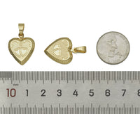 Lockets Heart Pendant, Sku#FH189