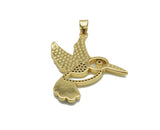 CZ Enamel Bird Pendant, Sku#LK596