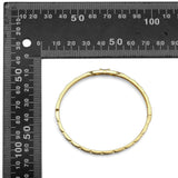 Clear CZ Baguette CZ Buckle Chain Link Bracelet, Sku#LX263